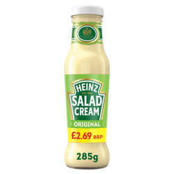 Heinz Salad Cream Original Sauce PMP 285g ( Pack of 12 )