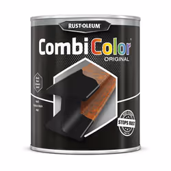 7378 Combicolor Flat Black Metal Paint - 750ML