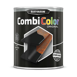 7378 Combicolor Flat Black Metal Paint - 750ML
