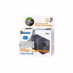 SuperFish AquaFlow Crystal Clear Cartridge - 100 (2pcs)