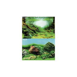 SuperFish Deco Poster Aquarium Background - Design C - Planted, Size 2 - 60 x 49cm