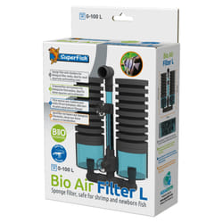 Superfish Bio Air Filter Sponge Safe for Baby Fish & Shrimp Aquarium Fish Tank - L