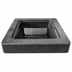 SuperFish 06090270, Plant basket, Black, 1 pc(s), 250 mm, 250 mm, 50 mm