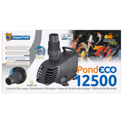 Superfish Eco Pond Pump 12500 11,200 L/h Flow Low Energy Water Feature Pump