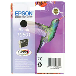Epson T0801 Black Inkjet Cartridge C13T08014011 / T0801 EP32970