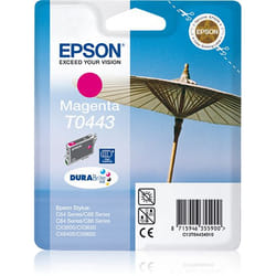 Epson Parasol Singlepack Magenta T0443 DURABrite Ink High Capacity