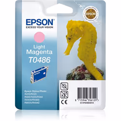Epson Seahorse Singlepack Light Magenta T0486 - Additional view 2