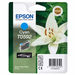 Epson Lily Singlepack Cyan T0592 Ultra Chrome K3