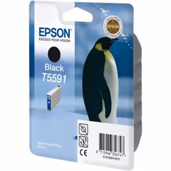 Epson Penguin Singlepack Black T5591 - Additional view 2