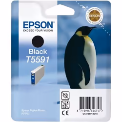 Epson Penguin Singlepack Black T5591 - Additional view 3