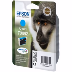 Epson Monkey Singlepack Cyan T0892 DURABrite Ultra Ink - Additional view 5
