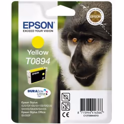 Epson Monkey Singlepack Yellow T0894 DURABrite Ultra Ink - Additional view 4