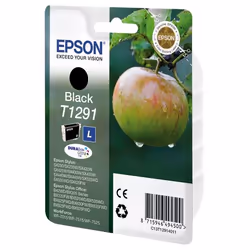 Epson Apple Singlepack Black T1291 DURABrite Ultra Ink