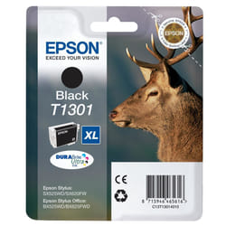 Epson Stag Singlepack Black T1301 DURABrite Ultra Ink