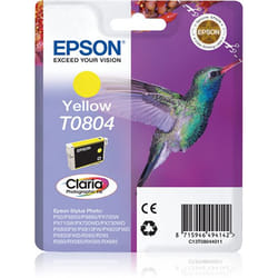 Epson Hummingbird Singlepack Yellow T0804 Claria Photographic Ink