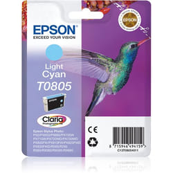 Epson Hummingbird Singlepack Light Cyan T0805 Claria Photographic Ink