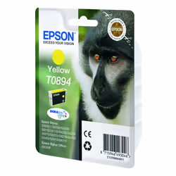 Epson Monkey Singlepack Yellow T0894 DURABrite Ultra Ink - Additional view 2