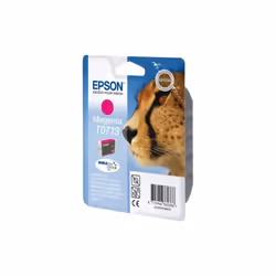 Epson C13T07134011 (T0713) Ink cartridge magenta, 250 pages, 6ml