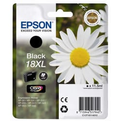Epson Daisy Singlepack Black 18XL Claria Home Ink