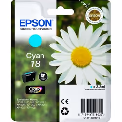 Epson Daisy Singlepack Cyan 18 Claria Home Ink