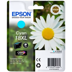 Epson Daisy Singlepack Cyan 18XL Claria Home Ink