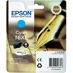 Epson Pen and crossword Singlepack Cyan 16XL DURABrite Ultra Ink