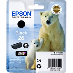 Epson Polar bear Singlepack Black 26 Claria Premium Ink - Additional view 4