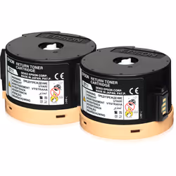 Epson Double Return Toner Cartridge Pack 2 x 2.5k, 2500 pages, Black, 1 pc(s)