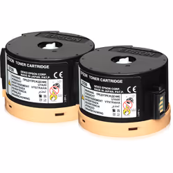 Epson Double Toner Cartridge Pack 2 x 2.5k, 5000 pages, Black, 1 pc(s)