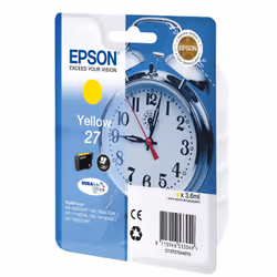 Epson Alarm clock 27 DURABrite Ultra ink cartridge 1 pc(s) Original Yellow
