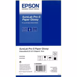 Epson Surelab Pro-S Paper Glossy A4x65, 21 cm, 21 cm (8.25"), Gloss, 190 g/m², 252 µm, Germany