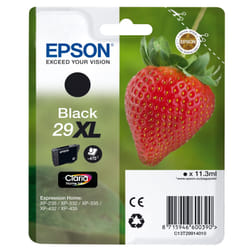 Epson Strawberry 29XL ink cartridge 1 pc(s) Original High (XL) Yield Black
