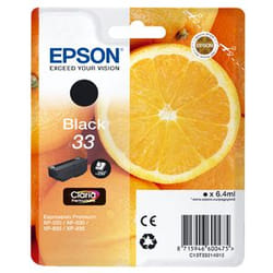 Epson Oranges C13T33314010 ink cartridge 1 pc(s) Original Black