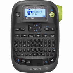 Epson LabelWorks LW-K400 (AZERTY), AZERTY, Thermal transfer, 180 x 180 DPI, 6 mm/sec, Black, Green, Grey