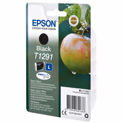 Epson Apple Singlepack Black T1291 DURABrite Ultra Ink - Additional view 2