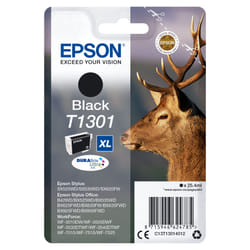 Epson Stag Singlepack Black T1301 DURABrite Ultra Ink