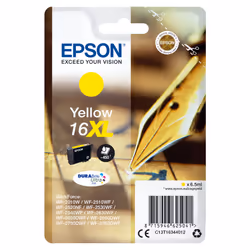 Epson Pen and crossword Singlepack Yellow 16XL DURABrite Ultra Ink, Yellow, Pigment-based ink, 6.5 ml, 1 pc(s), 450 pages
