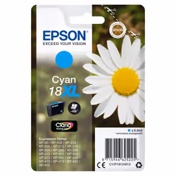 Epson Daisy Singlepack Cyan 18XL Claria Home Ink, Cyan, 6.6 ml, 1 pc(s), 450 pages