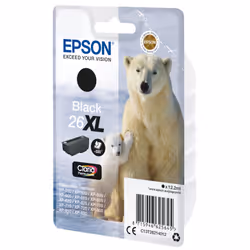 Epson Singlepack Black 26XL Claria Premium Ink