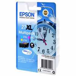 Epson Alarm clock Multipack 3-colour 27XL DURABrite Ultra Ink - Additional view 4