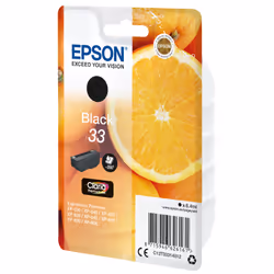 Epson Oranges Singlepack Black 33 Claria Premium Ink