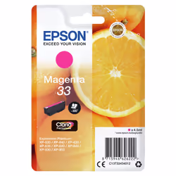 Epson Oranges Singlepack Magenta 33 Claria Premium Ink - Additional view 3