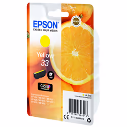 Epson Oranges Singlepack Yellow 33 Claria Premium Ink - Additional view 4