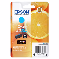 Epson Oranges Singlepack Cyan 33XL Claria Premium Ink - Additional view 3