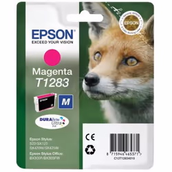 Epson Fox Singlepack Magenta T1283 DURABrite Ultra Ink