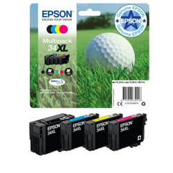 Epson Golf ball 34XL DURABrite Ultra Multipack 4-colours Ink