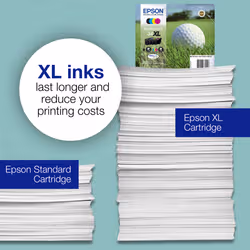 Epson Golf ball 34XL DURABrite Ultra Multipack 4-colours Ink - Additional view 5