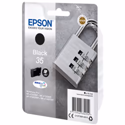 Epson Padlock Singlepack Black 35 DURABrite Ultra Ink - Additional view 2