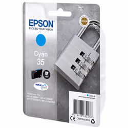 Epson Padlock Singlepack Cyan 35 DURABrite Ultra Ink - Additional view 2