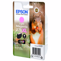 Epson Squirrel Singlepack Light Magenta 378XL Claria Photo HD Ink - Additional view 3